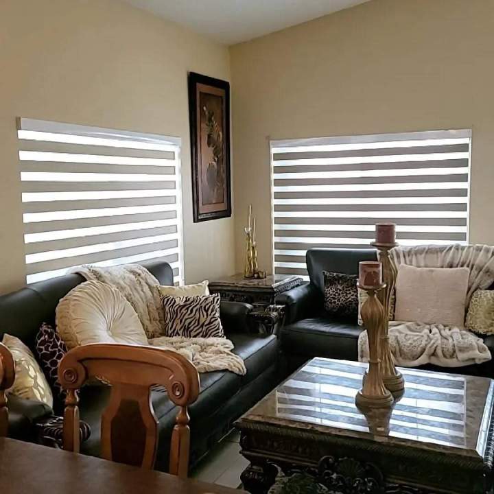 Zebra shades installation Miami